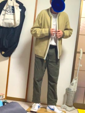 「JANTZEN（ジャンセン）のアイテム」を使った、hideumiさん（メンズ・171cm）の春コーディネート