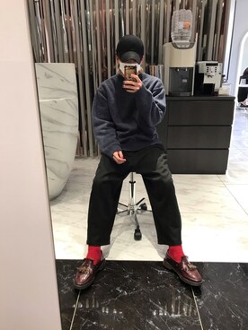 Hormonさんの「Dr.Martens TASSLE LOAFER」を使ったコーディネート