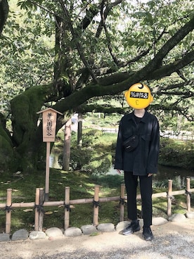 「DRESSEDUNDRESSED（ドレスドアンドレスド）のアイテム（ジャケット/アウター）」を使った、cryさん（メンズ・176cm）の秋コーディネート