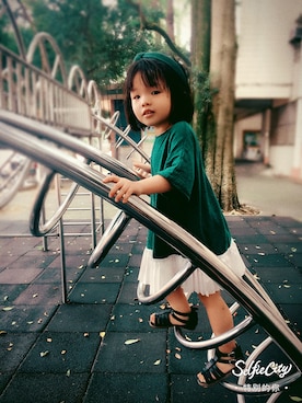 張可潔さんのコーディネート