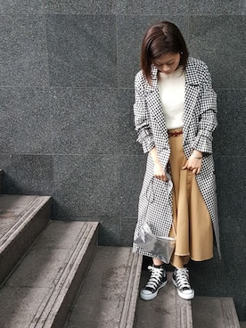 namiさん(レディース・157cm)の冬コーディネート