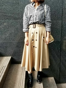 namiさん（レディース・157cm）の春コーディネート