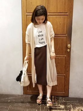 namiさん（レディース・157cm）の夏コーディネート