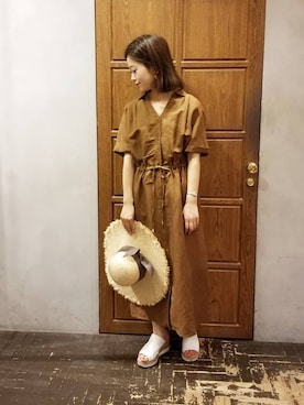 namiさん（レディース・157cm）の夏コーディネート