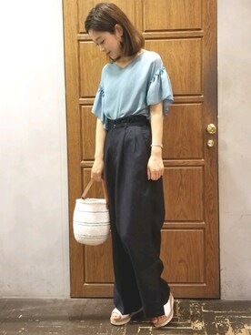 namiさん（レディース・157cm）の夏コーディネート