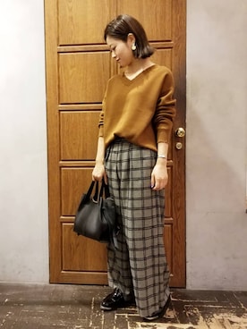 namiさん（レディース・157cm）の秋コーディネート