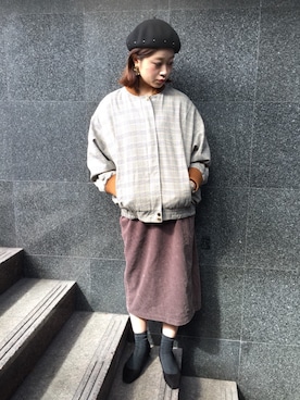 namiさん（レディース・157cm）の秋コーディネート