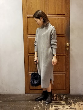 namiさん（レディース・157cm）の冬コーディネート