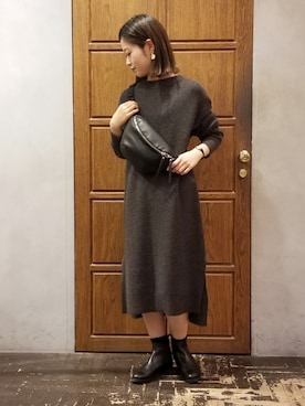 namiさん（レディース・157cm）の冬コーディネート