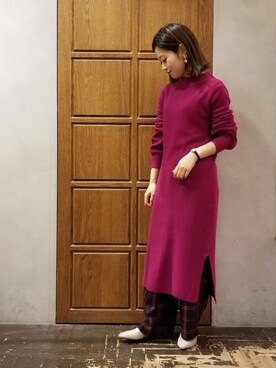 namiさん（レディース・157cm）の冬コーディネート