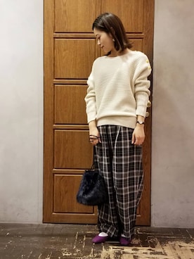 namiさん（レディース・157cm）の冬コーディネート