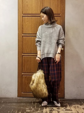 namiさん（レディース・157cm）の冬コーディネート