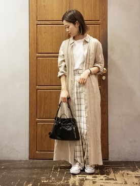 namiさん（レディース・157cm）の春コーディネート
