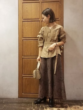 namiさん(レディース・156cm)の秋コーディネート