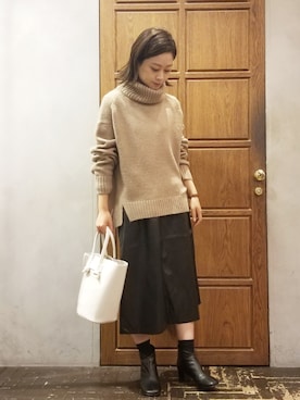 namiさん（レディース・156cm）の冬コーディネート