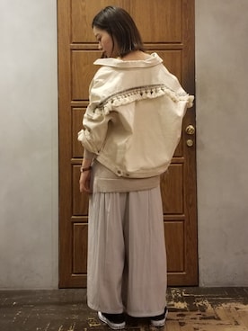 「Editt by YECCA VECCA（エディットバイイェッカヴェッカ）のアイテム」を使った、namiさん（レディース・156cm）の春コーディネート