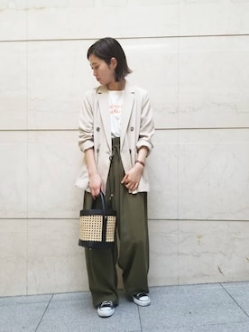 namiさん(レディース・156cm)の春コーディネート