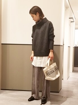 namiさん（レディース・156cm）の冬コーディネート