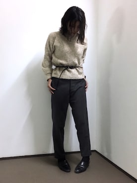 「YARD PLUS（ヤードプリュス）のアイテム」を使った、yoshiさん（レディース・166cm）の秋コーディネート