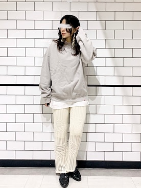「YARD PLUS（ヤードプリュス）のアイテム」を使った、yoshiさん（レディース・166cm）の冬コーディネート