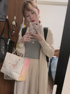 「アイテム（その他トップス）」を使った、撰さん（レディース・148cm）の冬コーディネート