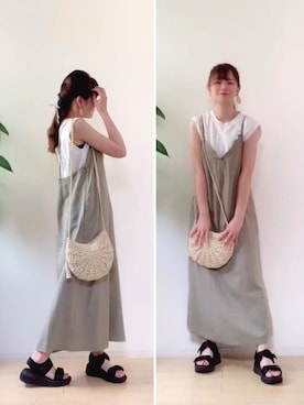 「アイテム（ワンピース/ドレス）」を使った、mai*さん（レディース・154cm・10代）の夏コーディネート
