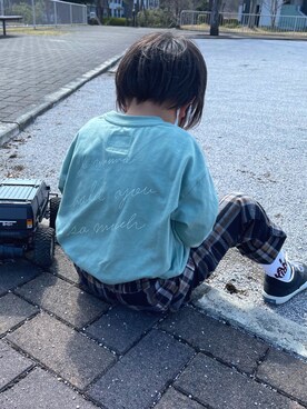 SA__YOさん（キッズ・100cm）の春コーディネート