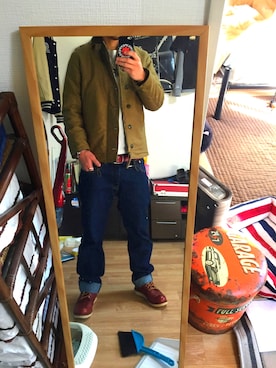 「Levi's」｜Naoto  Fruscianteさん（メンズ・168cm）の冬コーディネート