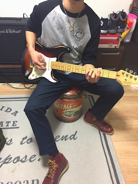 「ユナイテッドアローズ」｜「アイテム（その他）」を使った、Naoto  Fruscianteさん（メンズ・168cm）の冬コーディネート