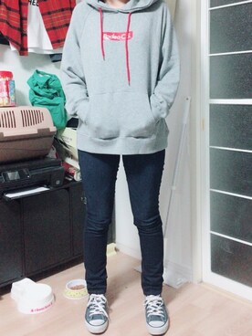 「Levi's Lady’s（リーバイス レディース）のアイテム」を使った、Naoto  Fruscianteさん（メンズ・168cm）の冬コーディネート