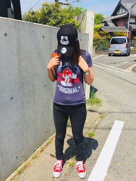 「KC,s（ケイシーズ）のアイテム」を使った、Naoto  Fruscianteさん（メンズ・170cm）の春コーディネート