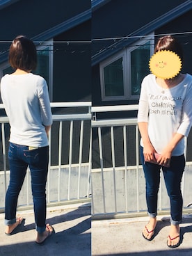 「Levi's Lady’s（リーバイス レディース）のアイテム」を使った、Naoto  Fruscianteさん（メンズ・170cm）の夏コーディネート