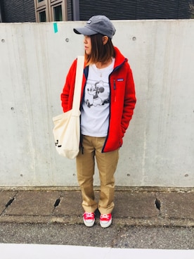 「アイテム（ブルゾン）」を使った、Naoto  Fruscianteさん（メンズ・170cm・30代）の秋コーディネート