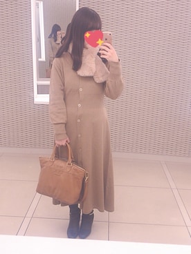 yuriさん（レディース・151cm）の冬コーディネート