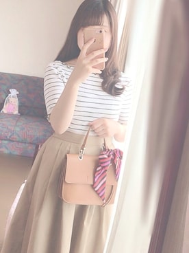 「LAURA DI MAGGIO（ローラディマッジオ）のアイテム」を使った、yuriさん（レディース・151cm）の春コーディネート