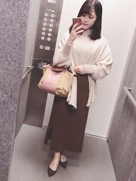 「CLATHAS（クレイサス）のアイテム」を使った、yuriさん（レディース・151cm）の秋コーディネート