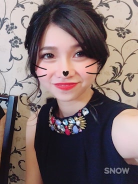 「LILY BROWN（リリーブラウン）のアイテム（ドレス）」を使った、yuiiinpoさん（レディース・156cm）の夏コーディネート