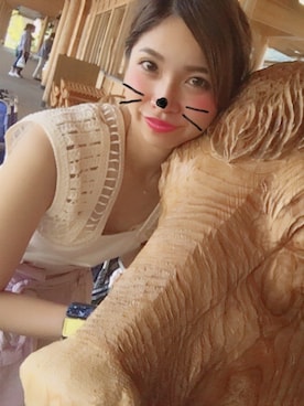 「激安コーデ」｜「アイテム（腕時計）」を使った、yuiiinpoさん（レディース・156cm）の夏コーディネート