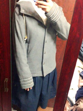 「ふゆが来るよ」｜もよ子さん（レディース・160cm）の秋コーディネート