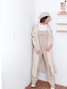 「SHEL'TTER ORIGINAL（シェルターオリジナル）のアイテム（ジャケット/アウター）」を使った、𝚖𝚒𝚑𝚘さん（レディース・166cm）の春コーディネート