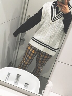 「韓国」｜「アイテム（その他アウター）」を使った、かいとさん（メンズ・173cm）の春コーディネート