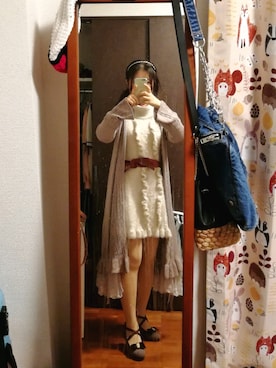 「axes femme（アクシーズファム）のアイテム（ピーコート）」を使った、Singyenさん（レディース・165cm）の秋コーディネート