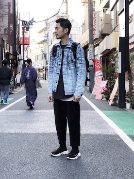 「streetsnap」｜「アイテム（ジャケット/アウター）」を使った、DYCTEAM®_McFlyさん（メンズ・175cm）の秋コーディネート
