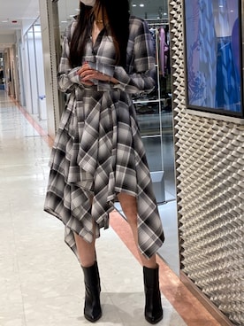 CATORCEのシャツワンピースを使った人気ファッションコーディネート - WEAR 