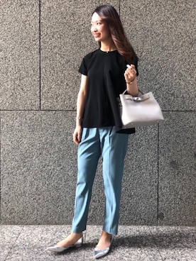 橋本(hashimoto)さん(レディース・165cm)の夏コーディネート