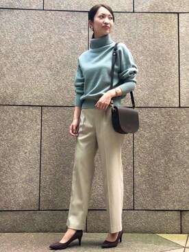 橋本（hashimoto）さん（レディース・165cm）の秋コーディネート