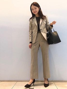 橋本（hashimoto）さん（レディース・165cm）の秋コーディネート