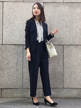 橋本（hashimoto）さん（レディース・165cm）の秋コーディネート