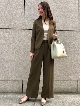 橋本（hashimoto）さん（レディース・165cm）の秋コーディネート