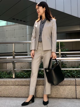 橋本(hashimoto)さん(レディース・165cm)の春コーディネート